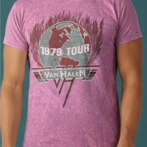 Van Halen 1978 Tour Purple T-Shirt